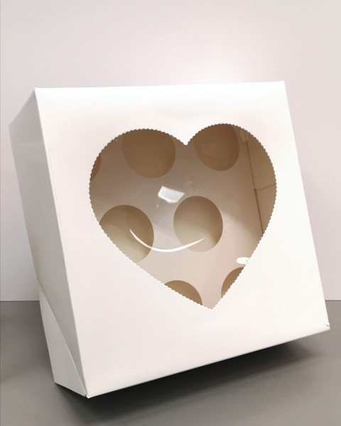 8 White Cupcake / Muffin Box